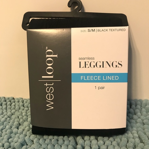 🌹 B1G1 NWT Black Textured Leggings - Picture 2 of 3